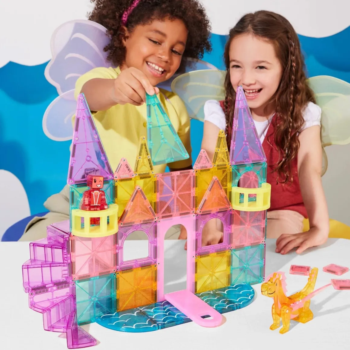 Magna-Tiles Castle Deluxe, 48 Piece Set