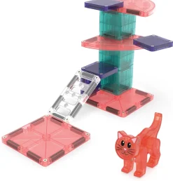 Magna-Tiles Cat Tree, 13 Piece Set