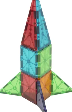 Magna-Tiles Clear Colors, 100 Piece Set