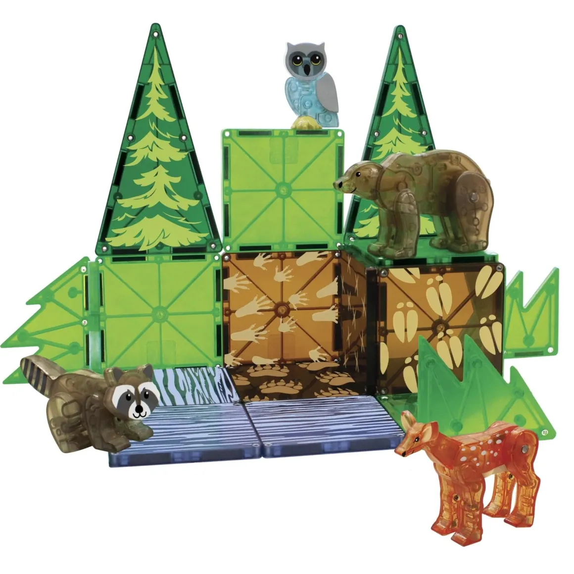 Magna-Tiles Forest Animals, 25 Piece Set