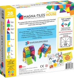 Magna-Tiles House 28-Piece Set