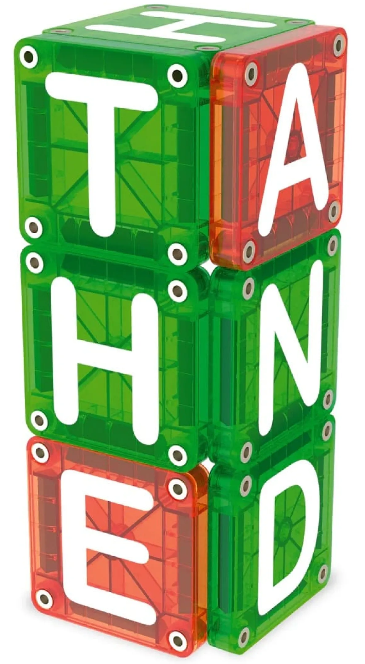 Magna-Tiles Learn Letters 48-Piece Set