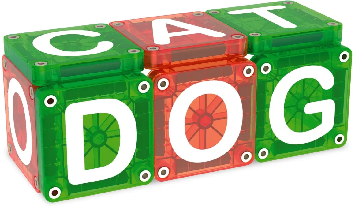 Magna-Tiles Learn Letters 48-Piece Set