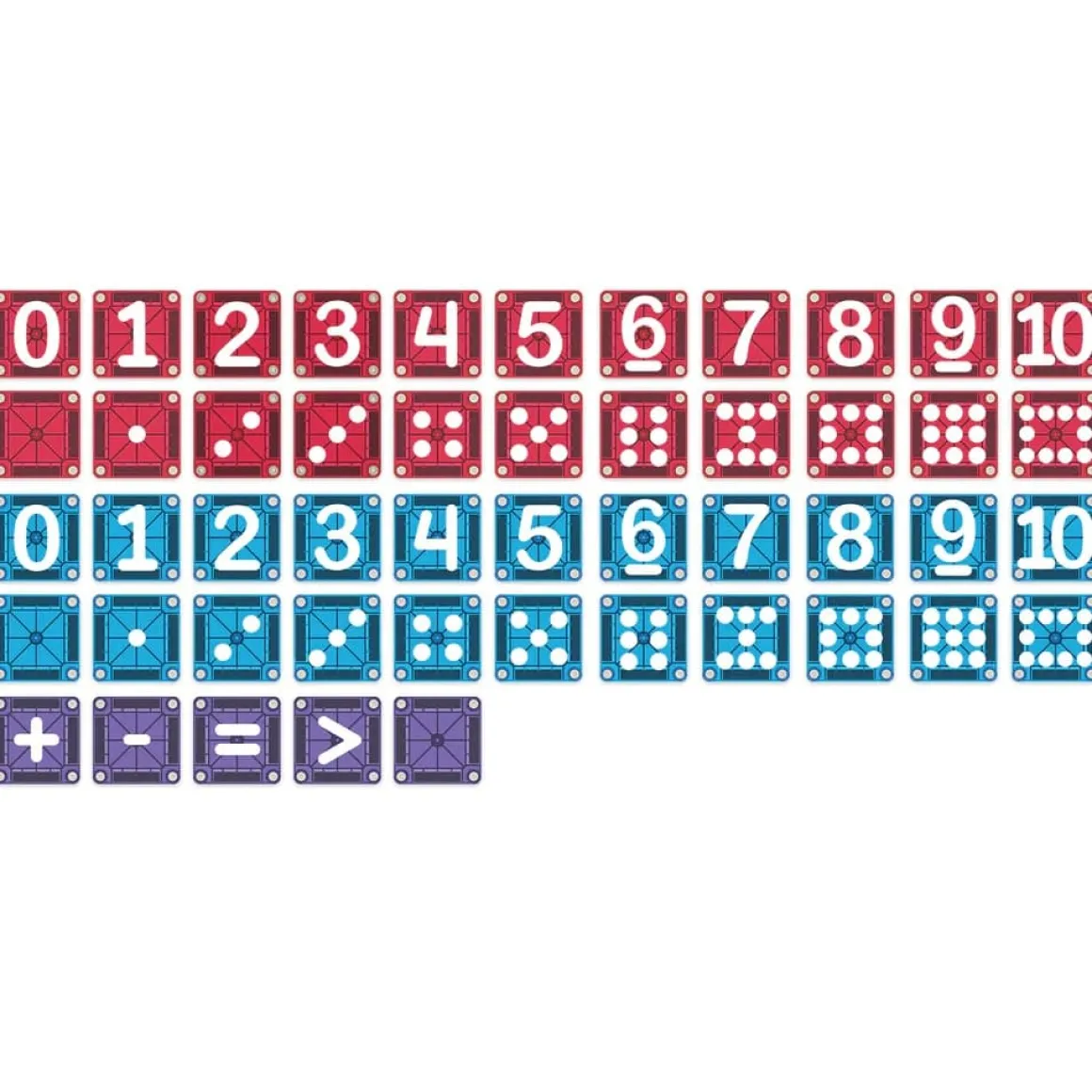 Magna-Tiles Learn Numbers 48-Piece Set