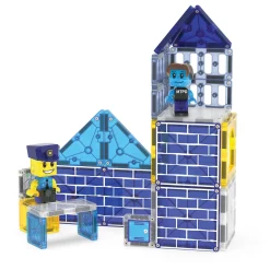 Magna-Tiles Police Station, 35 Piece Set