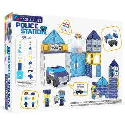 Magna-Tiles Police Station, 35 Piece Set