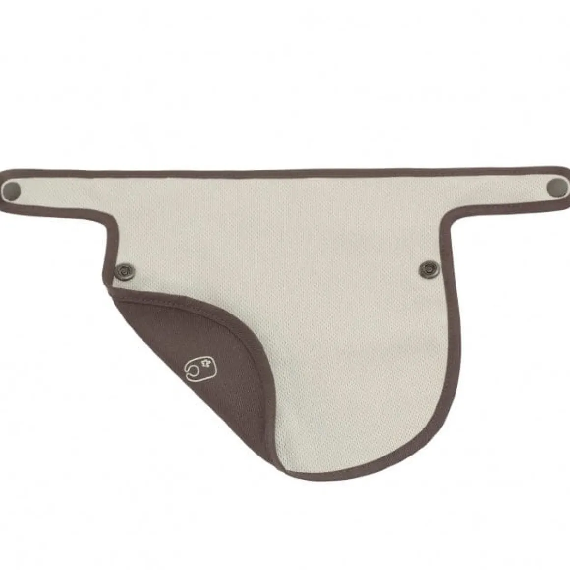 Mamas & Papas Baby Carrier Bibs 2 Pack - Dove Grey