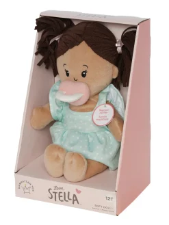 Manhattan Toy Love, Stella Doll Beige with Brown Pigtails