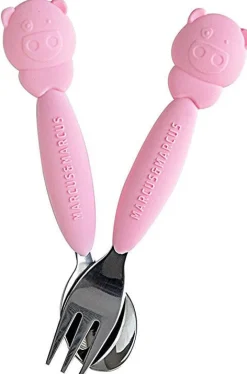 Marcus & Marcus Fork & Spoon Set - Pokey the Pig