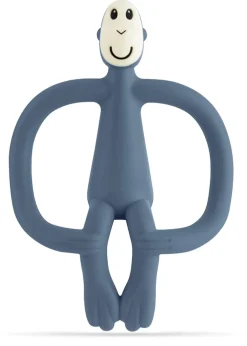 Matchstick Monkey Original Monkey Teething Toy - Airforce Blue