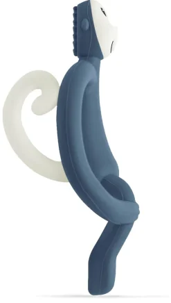 Matchstick Monkey Original Monkey Teething Toy - Airforce Blue