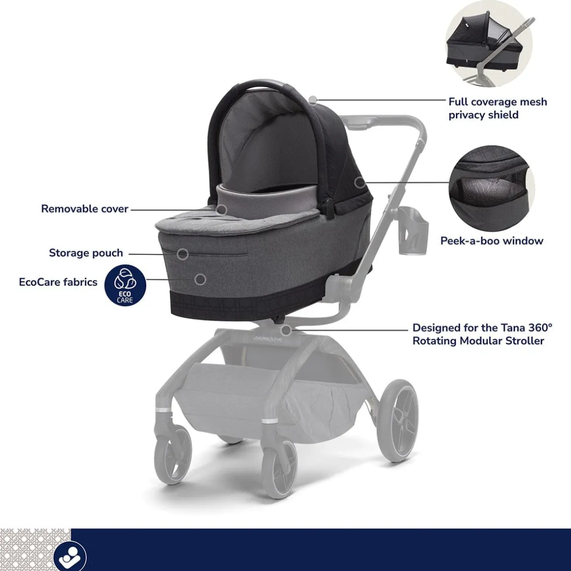Maxi-Cosi Carriage Accessory - Onyx Heritage