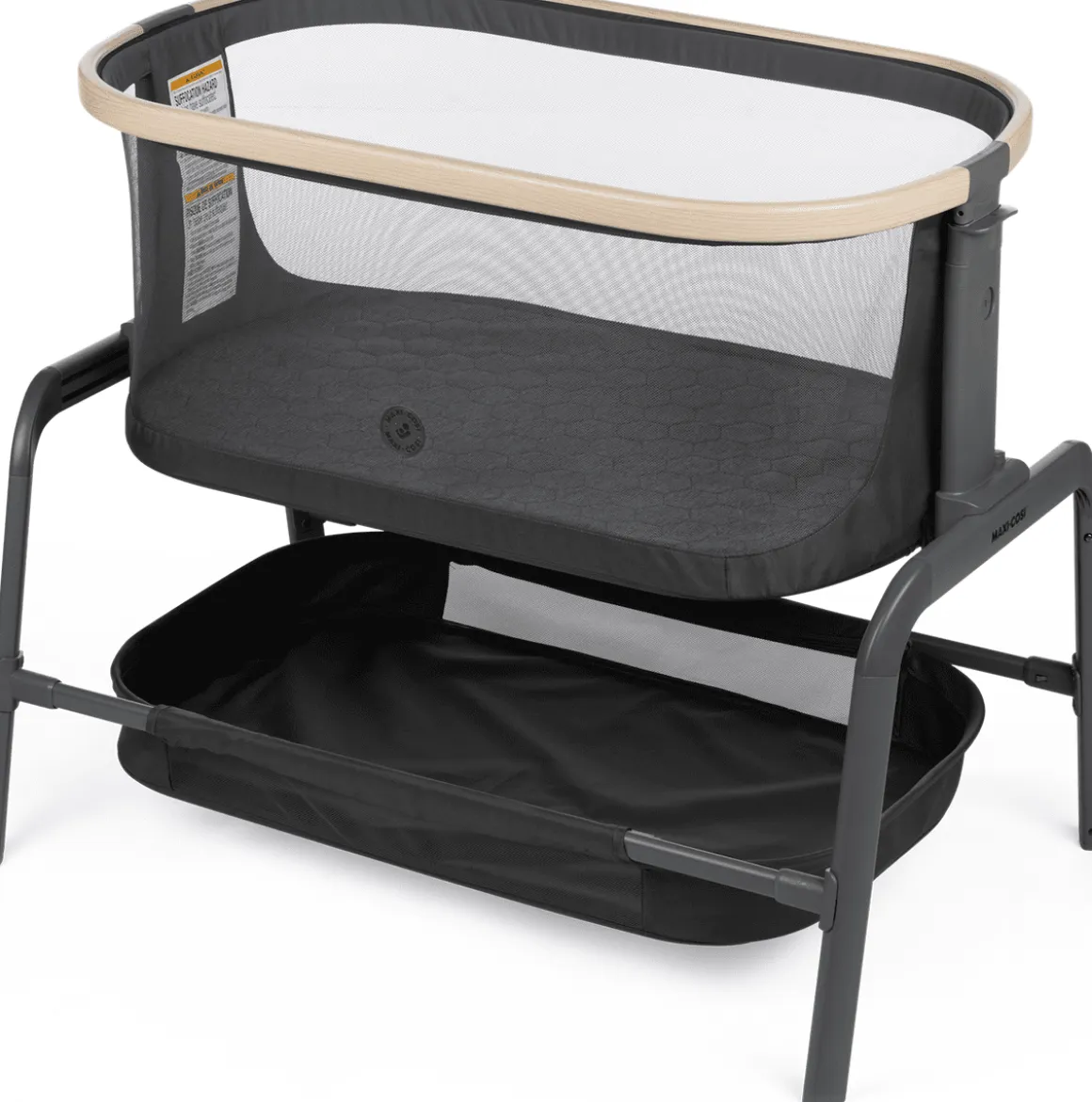 Maxi-Cosi Iora Bedside Bassinet - Classic Graphite