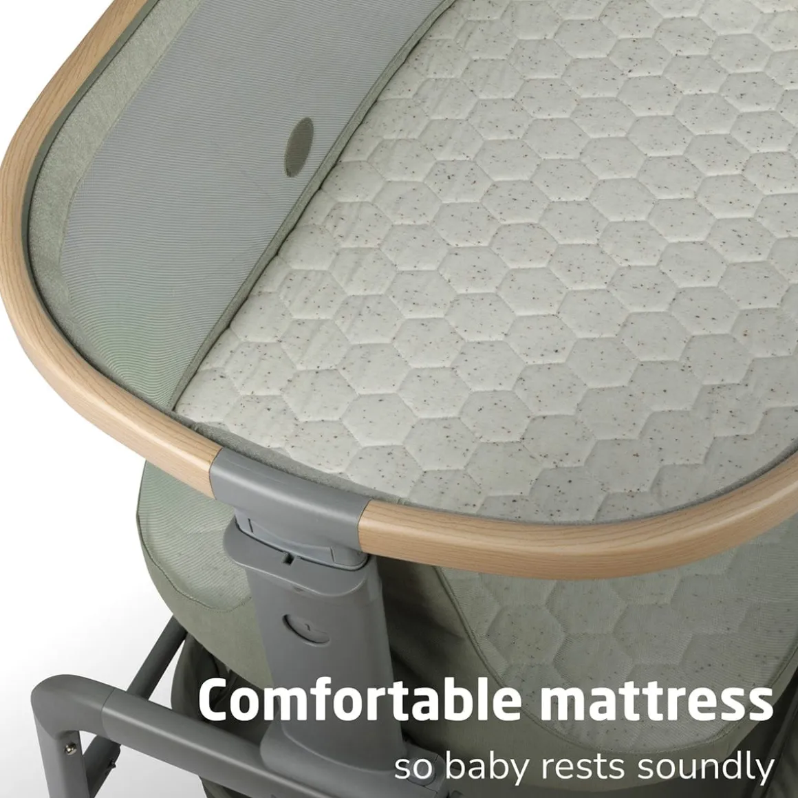 Maxi-Cosi Iora Bedside Bassinet - Classic Green