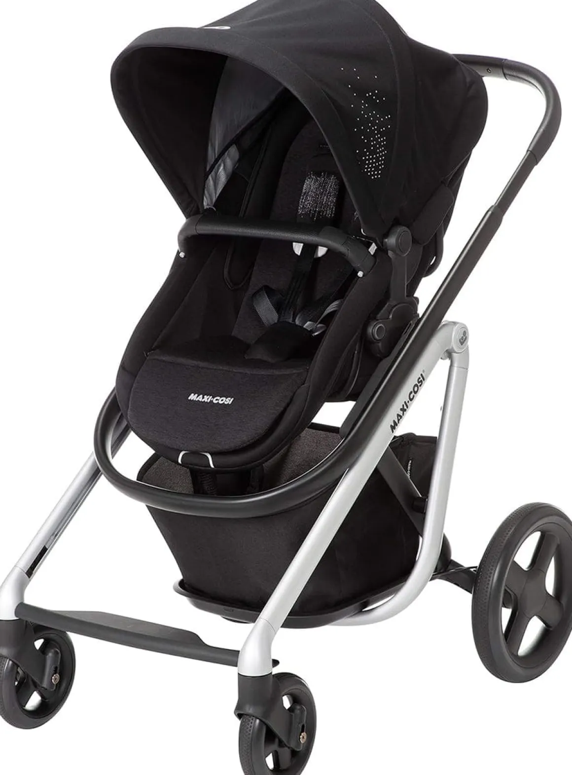Maxi-Cosi Lila Single-to-Double Stroller - Frequency Black