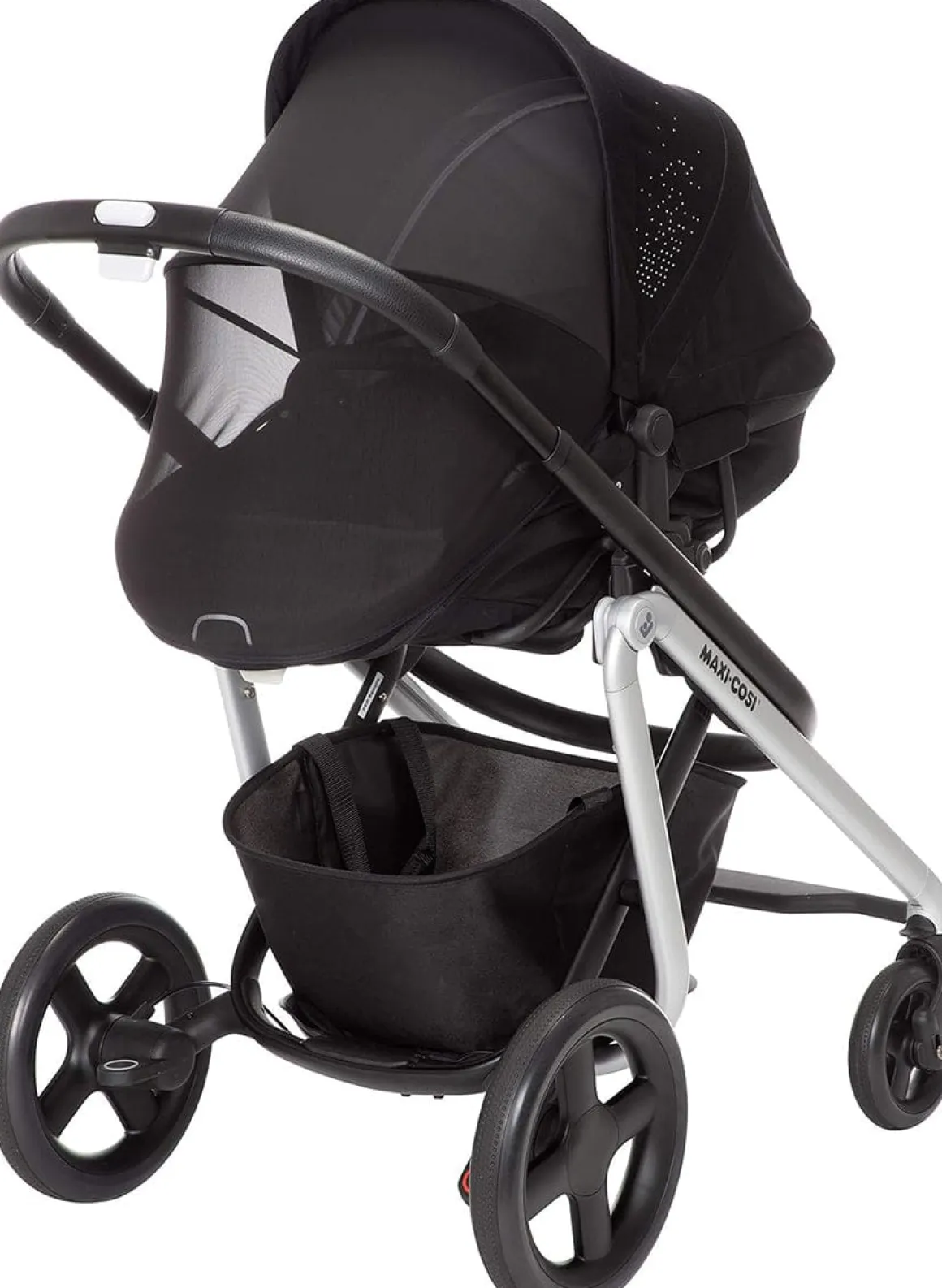 Maxi-Cosi Lila Single-to-Double Stroller - Frequency Black