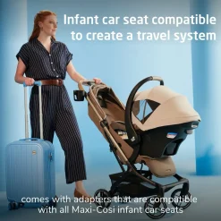 Maxi-Cosi Oxford Cabin Lightweight Travel Stroller - Truffle