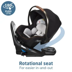 Maxi-Cosi Peri 180 Rotating Infant Car Seat - Onyx Sand