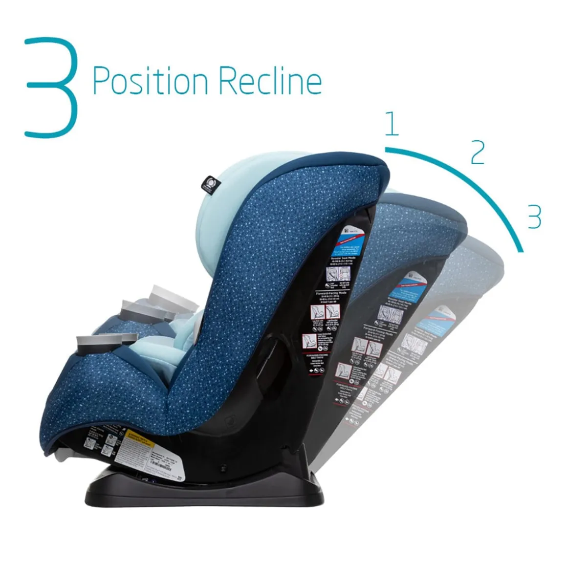 Maxi-Cosi Pria Max All-in-One Convertible Car Seat - Tetra Blue (PureCosi)
