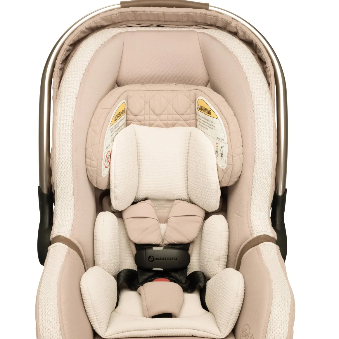 Maxi-Cosi Tana 360 + Peri 180 Rotating Infant Car Seat Travel System Bundle - Natural Heritage