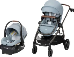 Maxi-Cosi Zelia 2 Luxe 5-in-1 Modular Travel System - New Hope Grey
