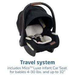 Maxi-Cosi Zelia 2 Luxe 5-in-1 Modular Travel System - Onyx Sand