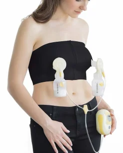 Medela Easy Expression Bustier - Black, Medium