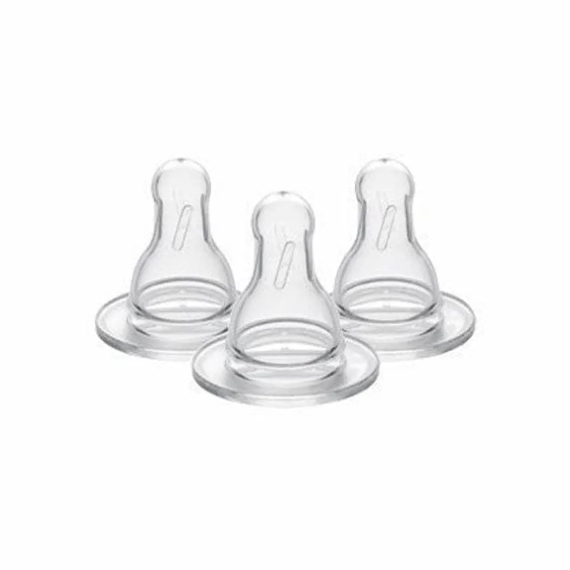 Medela Medium-Flow Wide Base Nipples 3-Pack