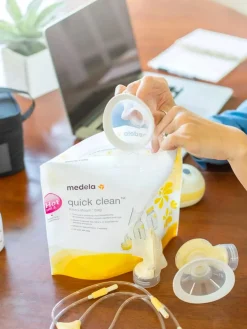 Medela Quick Clean Micro-Steam Bags, 5ct
