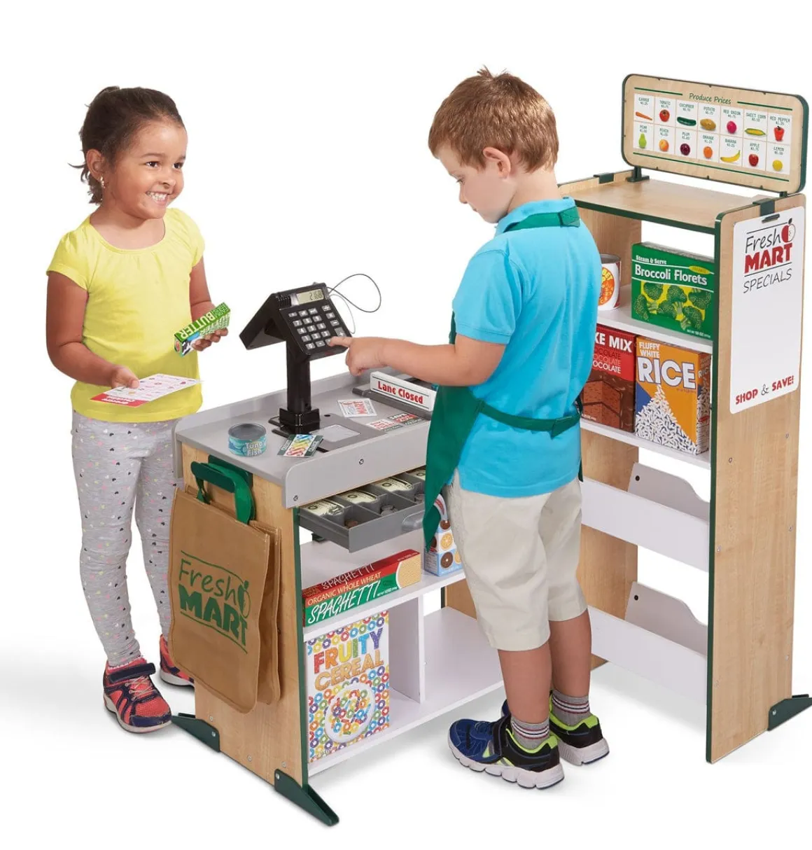 Melissa & Doug Fresh Mart Grocery Store Companion Collection