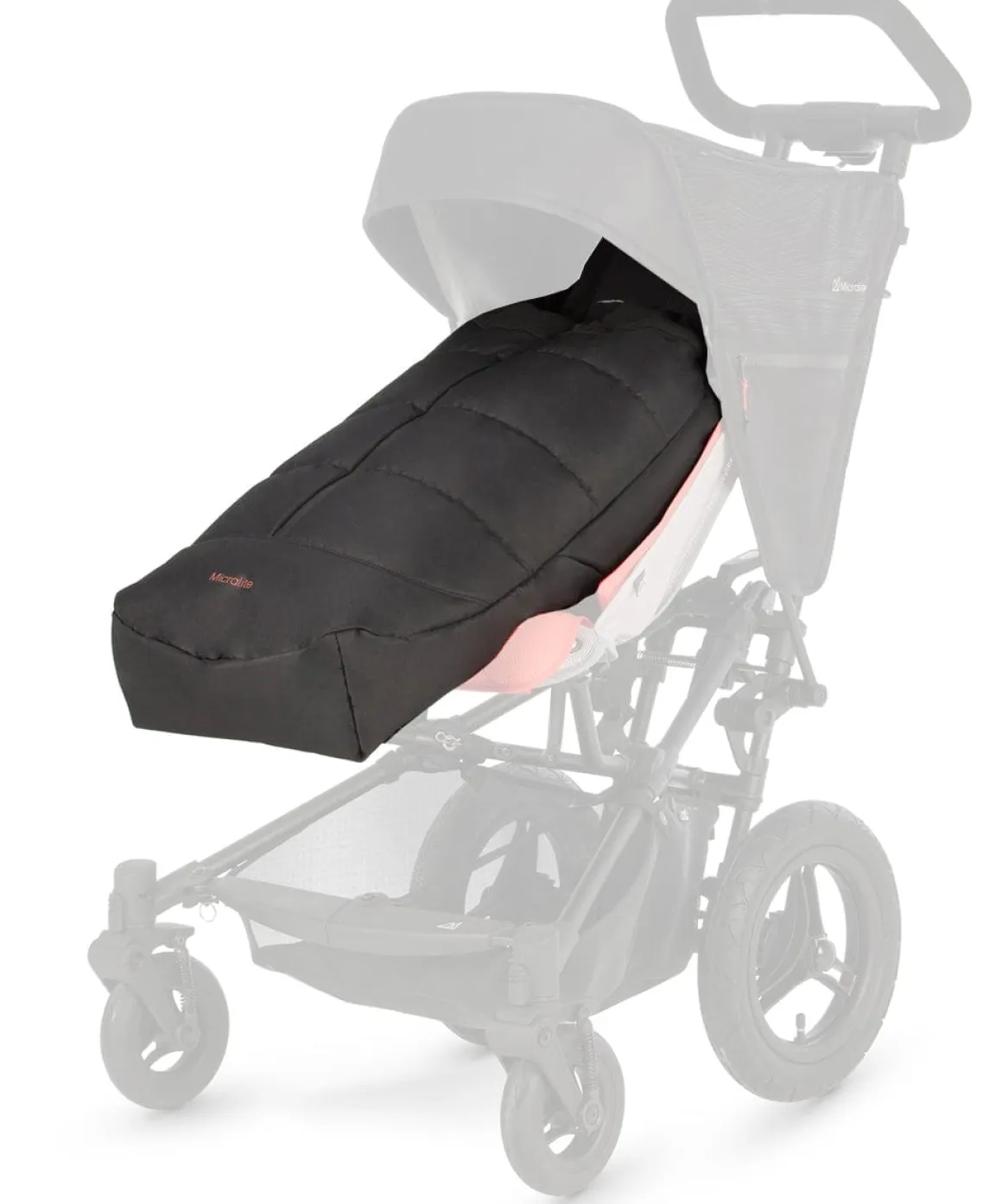 Micralite Fastfold Footmuff - Black