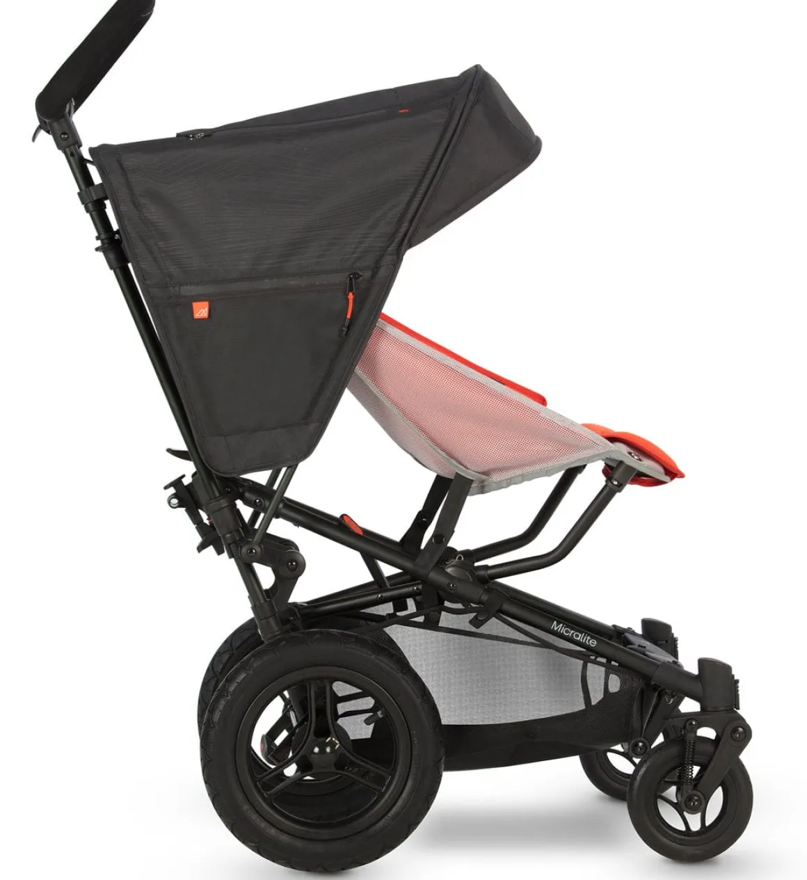Micralite FastFold Stroller - Black/Flouro