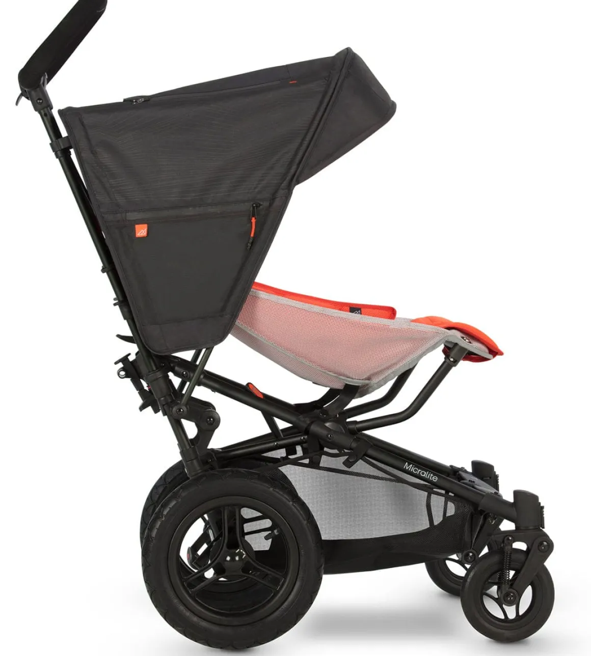 Micralite FastFold Stroller - Black/Flouro