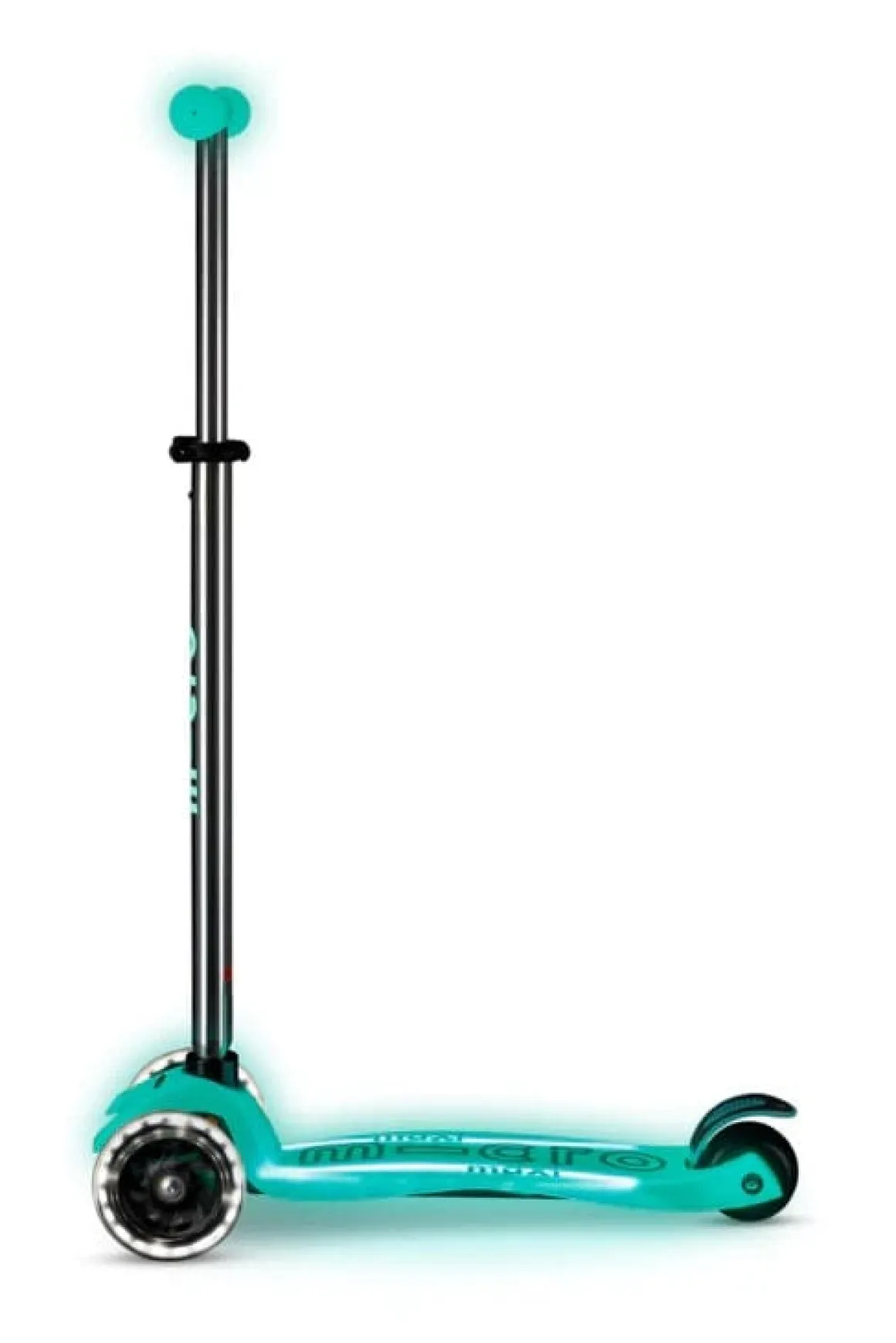 Micro Kickboard Micro Maxi Glow Plus LED Scooter - Jelly Green