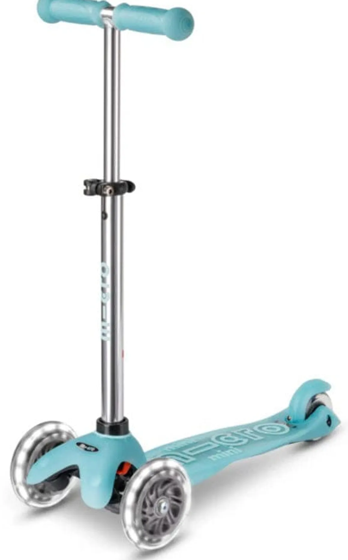 Micro Kickboard Micro Mini Glow Plus LED Scooter (2-5 years) - Glacier Aqua