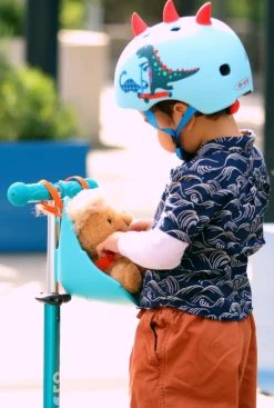 Micro Kickboard Scootaseatz - Aqua