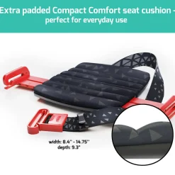 Mifold Comfort Grab-and-Go Booster - Ocean Blue