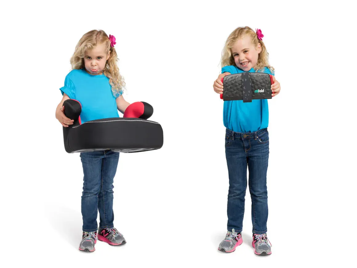 Mifold Comfort Grab-and-Go Booster - Royal Purple