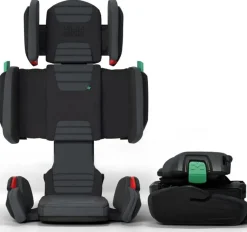 Mifold HiFold Fit-and-Fold Highback Booster Car Seat - Slate Grey