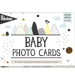 Milestone Baby Photo Cards - Over The Moon