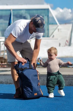 MiniMeis G4 Backpack - Black/Navy