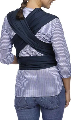 Moby Classic Cotton Wrap Baby Carrier - Midnight