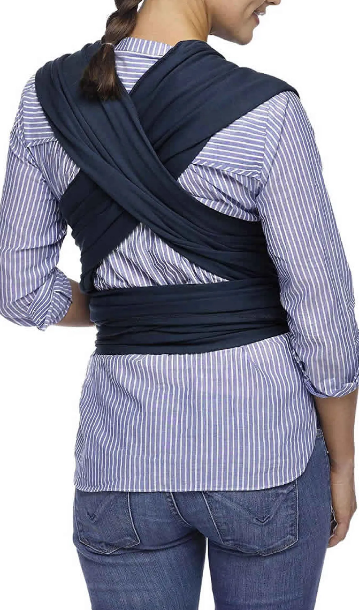 Moby Classic Cotton Wrap Baby Carrier - Midnight