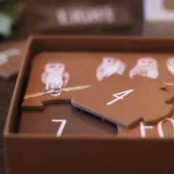 Modern Monty Counting Puzzle - Woodland