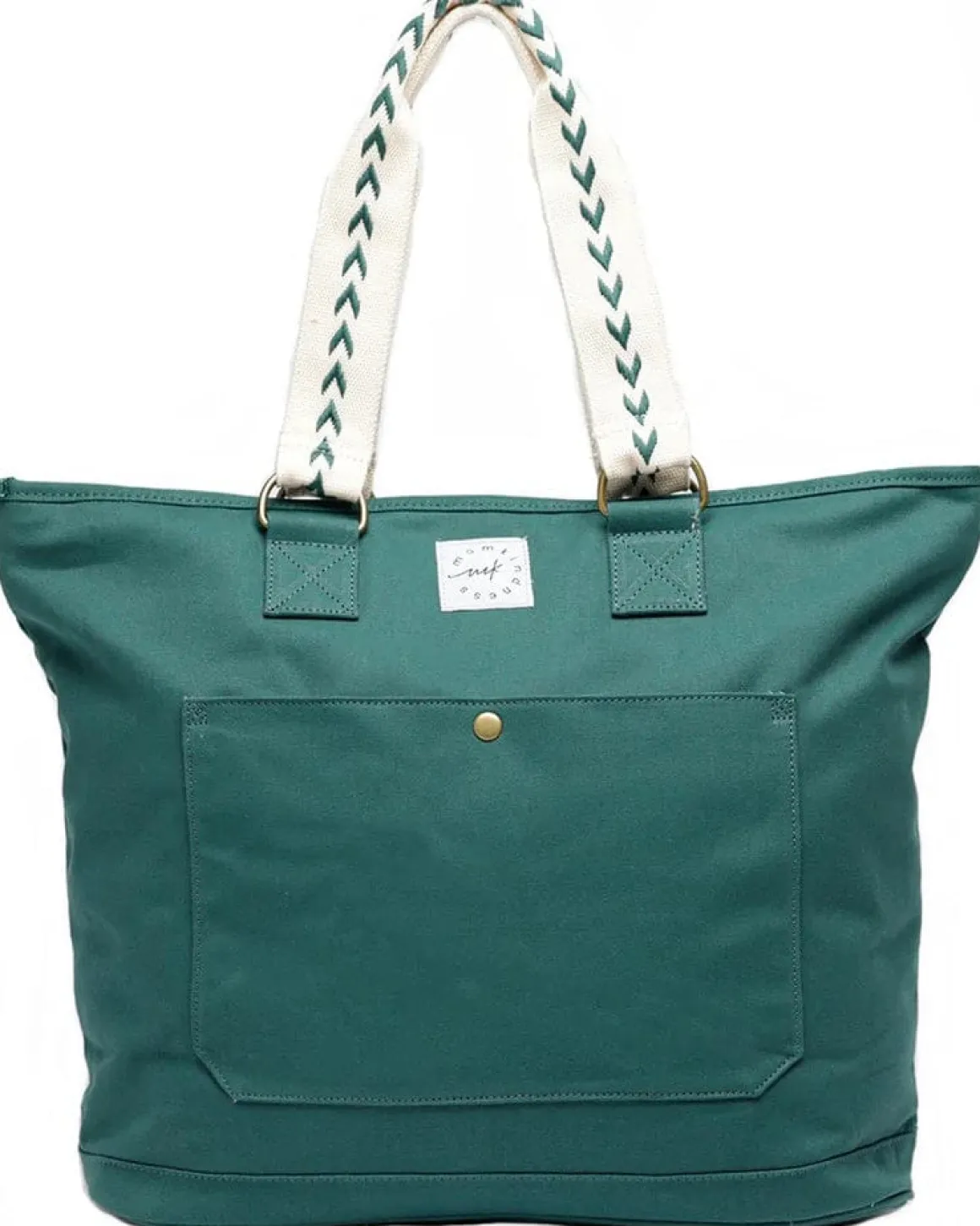 Momkindness Day & Away Canvas Tote - Juniper