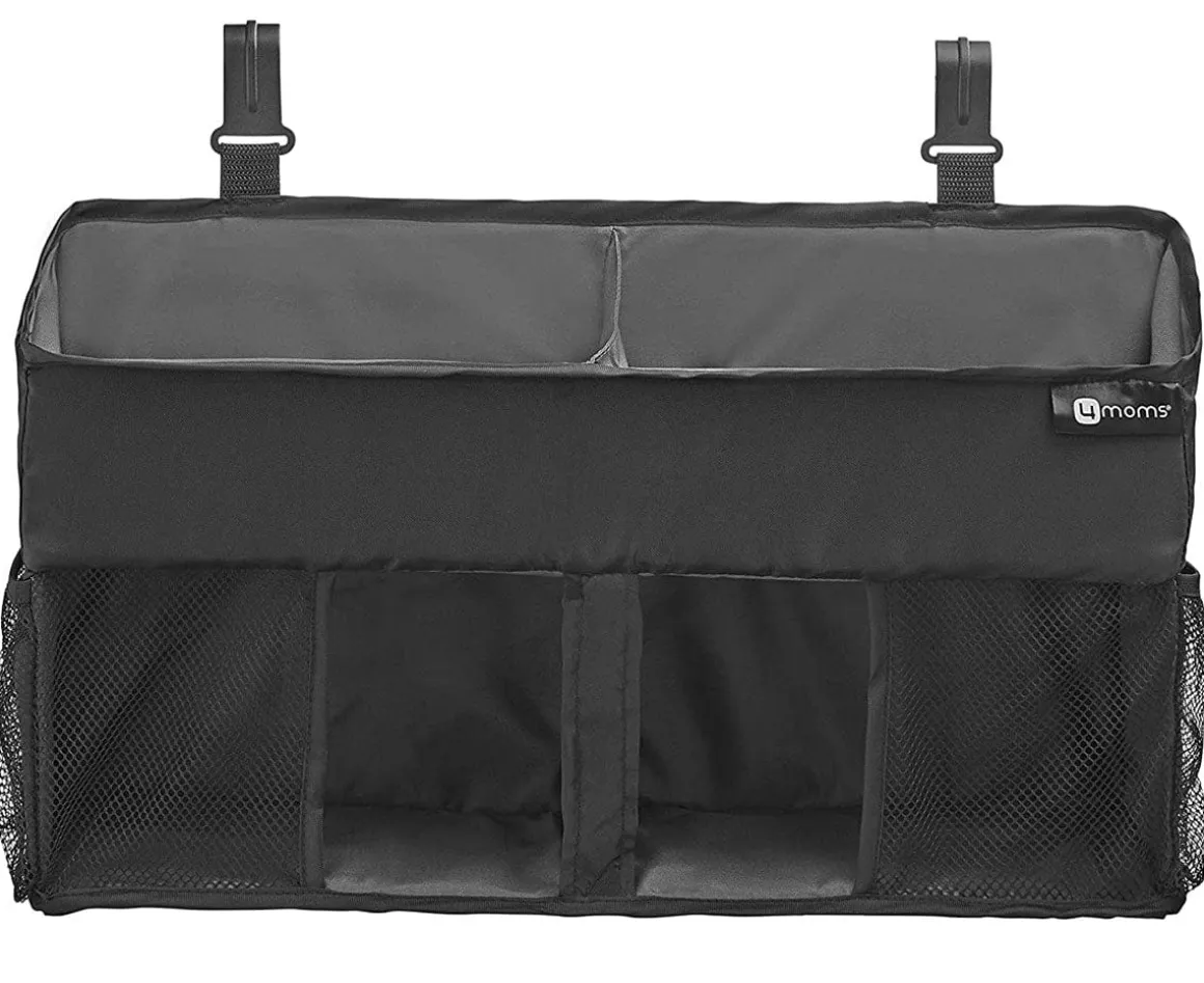 4moms Breeze Playard Diaper Storage Caddy - Black