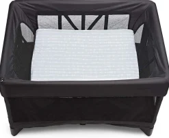 4moms Breeze Plus Waterproof Bassinet Sheet - Grey Beads