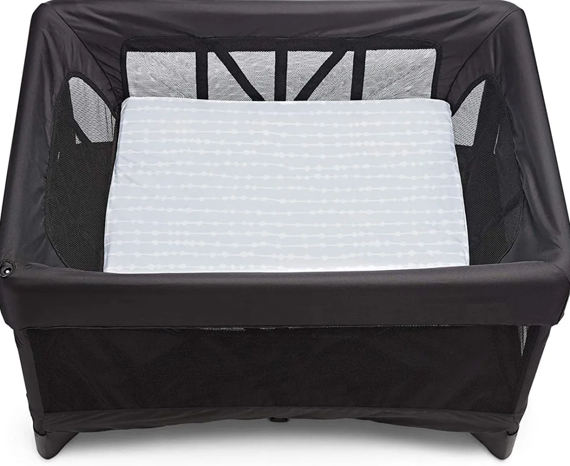 4moms Breeze Plus Waterproof Bassinet Sheet - Grey Beads