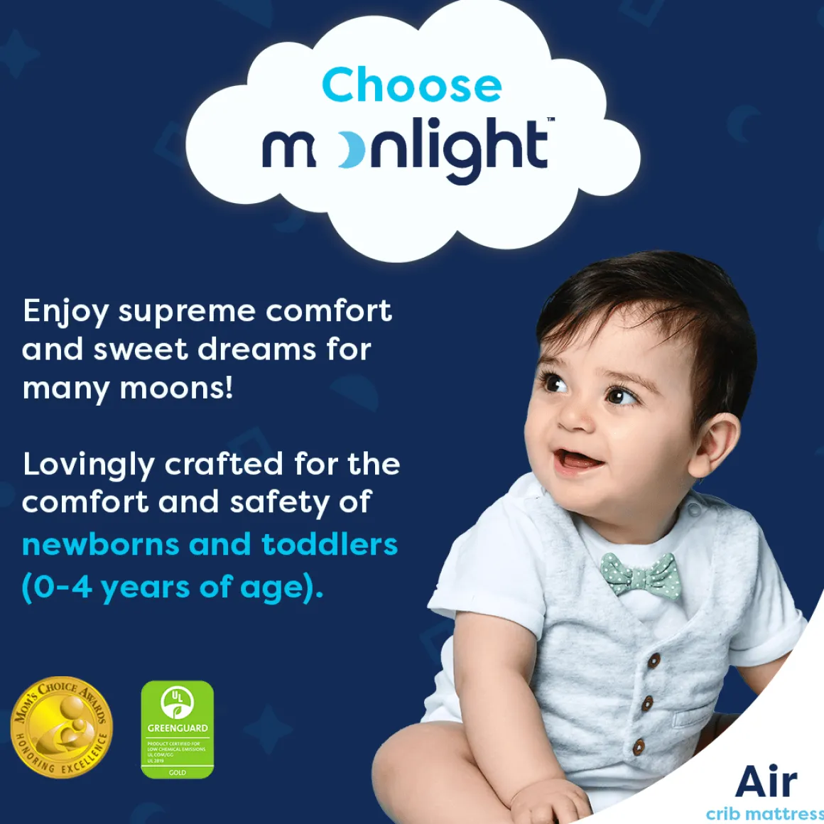 Moonlight Baby Air Crib Mattress