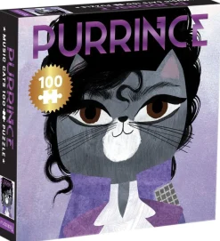Mudpuppy 100 Piece Puzzle - Purrince Music Cats